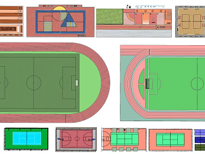 Fire Department Access Area Safety Layout With Emergency Design And Features 3d model