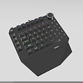 Dareu Gaming Keyboard With RGB Backlight Integrated Knob And Ergonomic Design