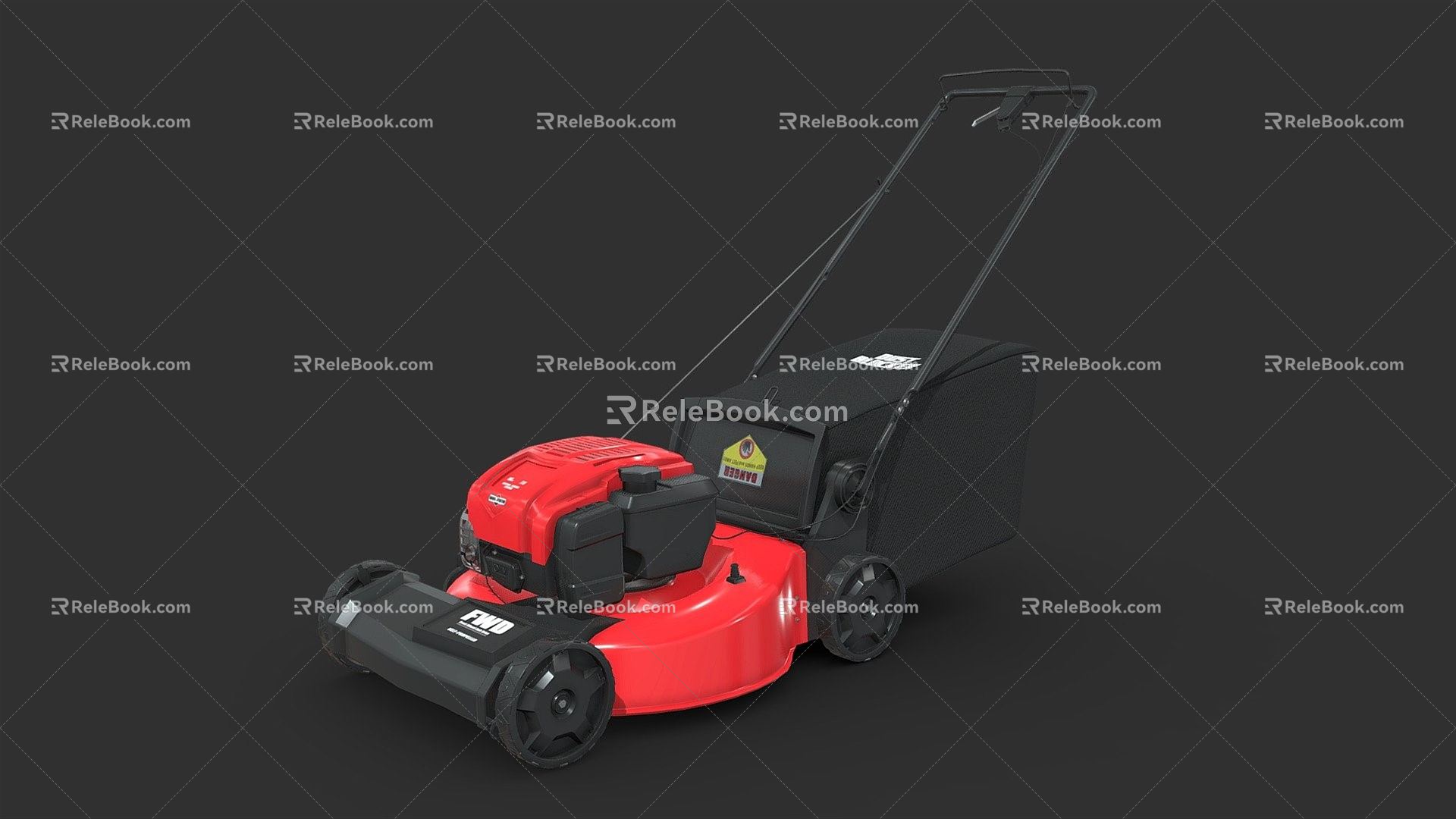 modern lawn mower model