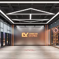 Modern Spacious Fitness Gym Interior With Glass Partitions Lighting Design And Wooden Flooring