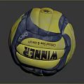 High Quality Yellow Blue WINNER Championship Ball For Sports Tournaments And Games