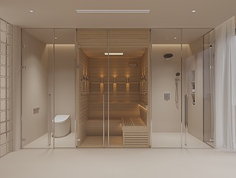 Modern toilet 3d model