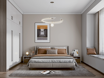 Modern Bedroom 3d model