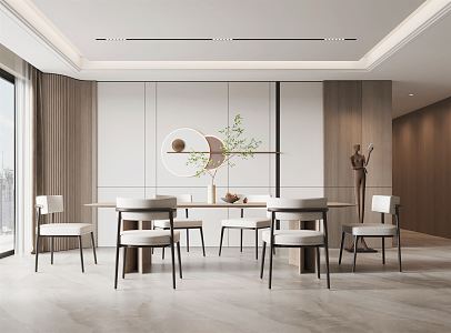 Modern Restaurant 3d model