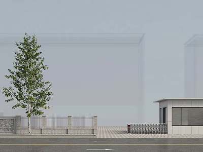 Fencing Tooling for Modern Gate 3d model