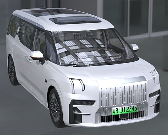 ZEEKR polar krypton 009 new energy vehicle 3d model