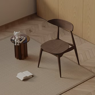 Modern Dining Chair 3d model