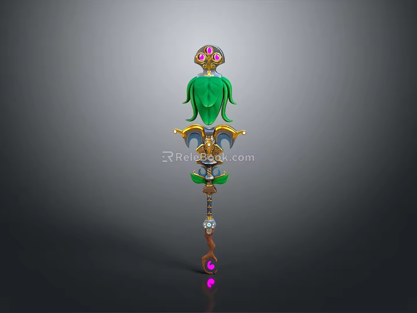 Scepter Ancient Scepter Cane Ancient Scepter Magic Scepter Metal Scepter Classical Scepter Magic Scepter 3d model
