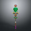 Scepter Ancient Scepter Cane Ancient Scepter Magic Scepter Metal Scepter Classical Scepter Magic Scepter 3d model