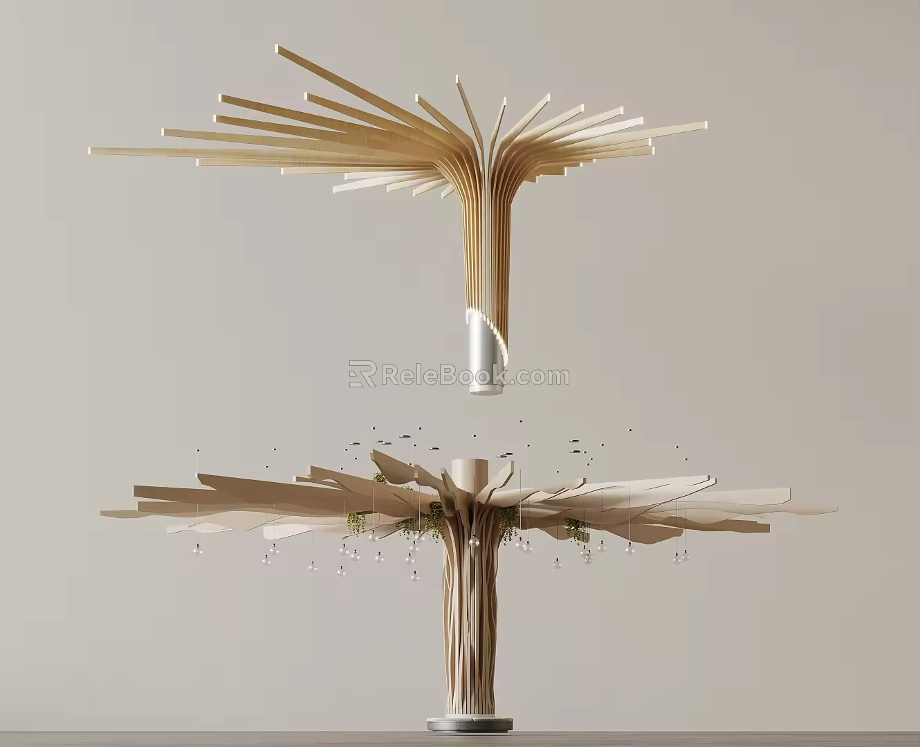 Heterosexual pillar decorative column 3d model