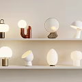 Modern table lamp 3d model