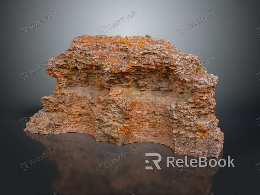 Stone Rock Stone Stone Appreciation Stone Strange Stone Ore Realistic model