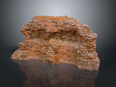 Stone Rock Stone Appreciation Stone Strange Stone Ore Realistic model