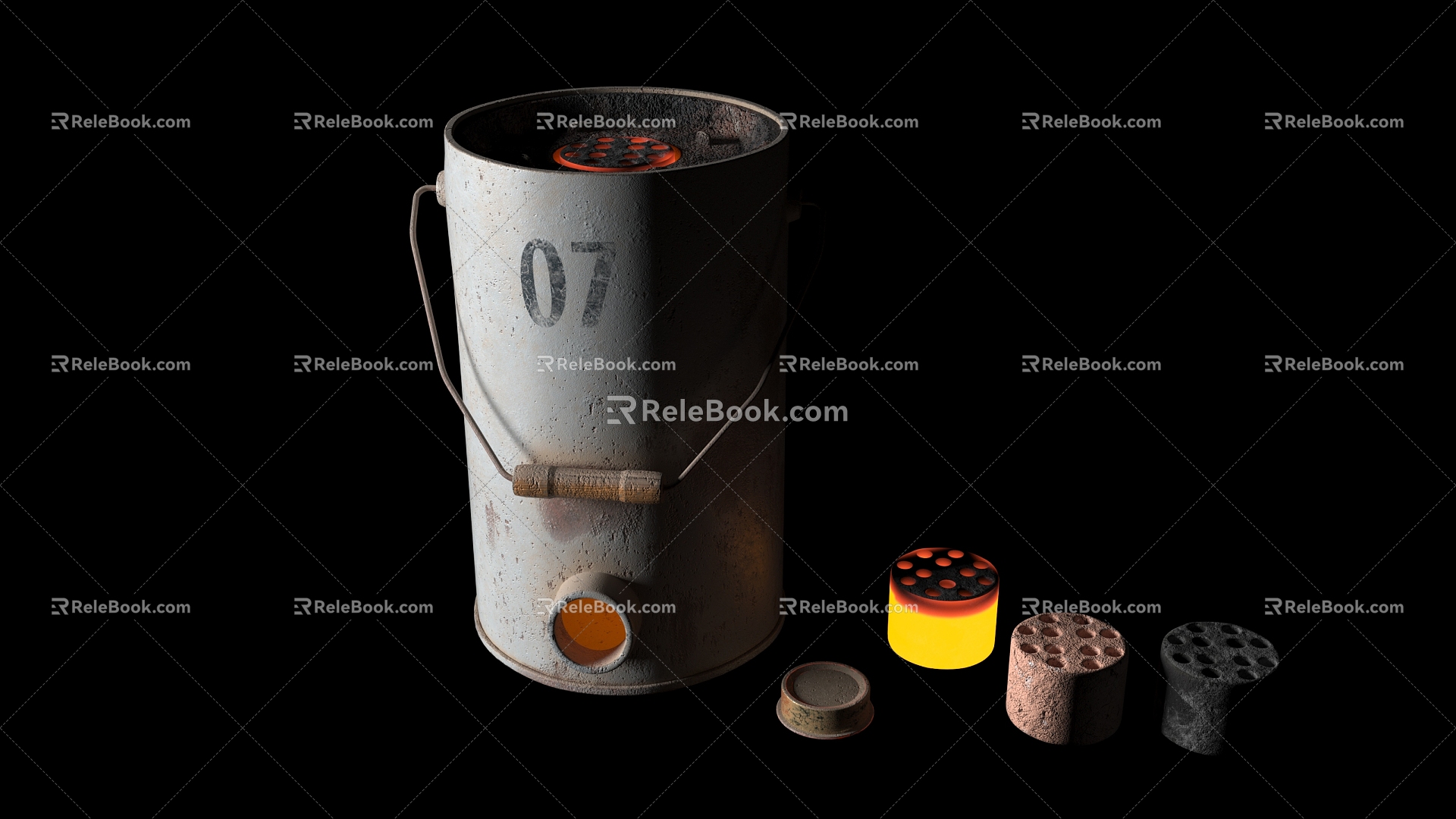 honeycomb briquette furnace model