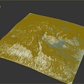 Geography, topography, mountain shape, ridge, ridge, valley, mountain range, canyon, geomorphology, mountain peak, mountain body 3d model