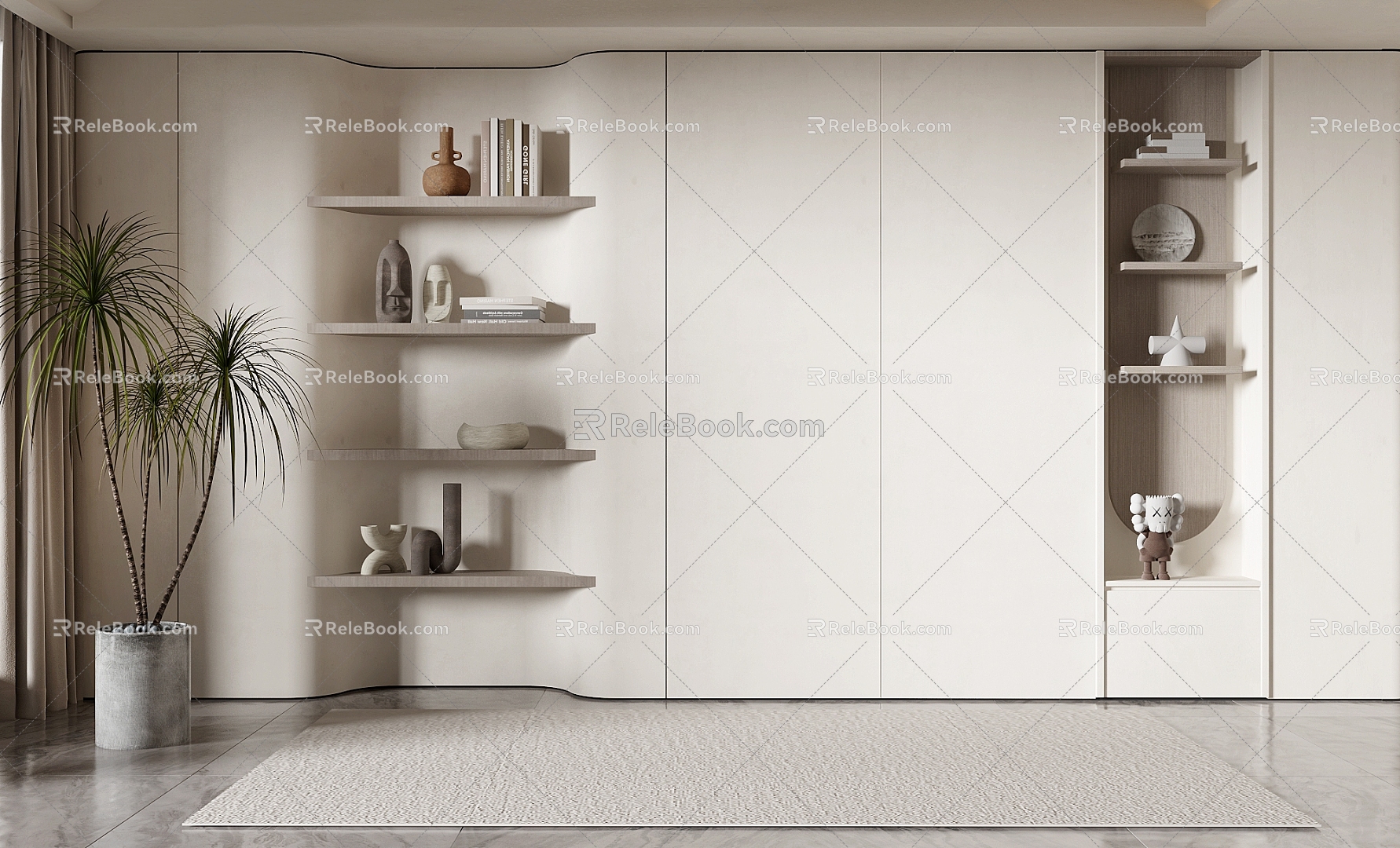 Decorative Cabinet 3d model