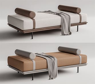 Modern Bed End Bench Bed End Bench 3d model