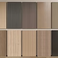 Various Wooden Textured Wall Panels in Different Colors for Home Decor