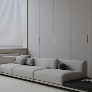 Three-seat sofa 3d model
