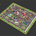 Scenic View of Planned Community With Green Spaces And Architectural Layout