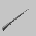 Rotating shotgun 3d model
