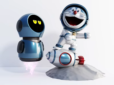 Modern toy decoration ornaments 3d model