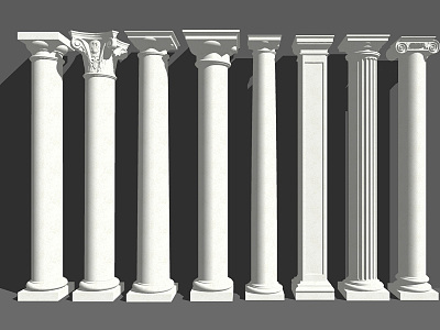 European Roman Column model