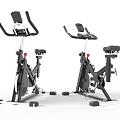 High Quality Sports Equipment Indoor Stationary Exercise Bikes with Digital Panels