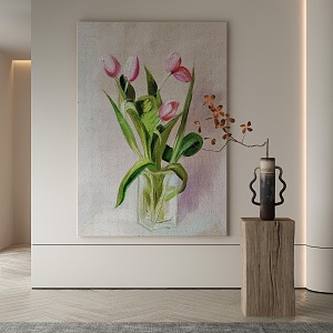 modern decorative painting 3d model