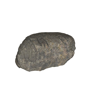 Modern Realistic Scanning Stone Rock Granite Natural Landscape 3d model