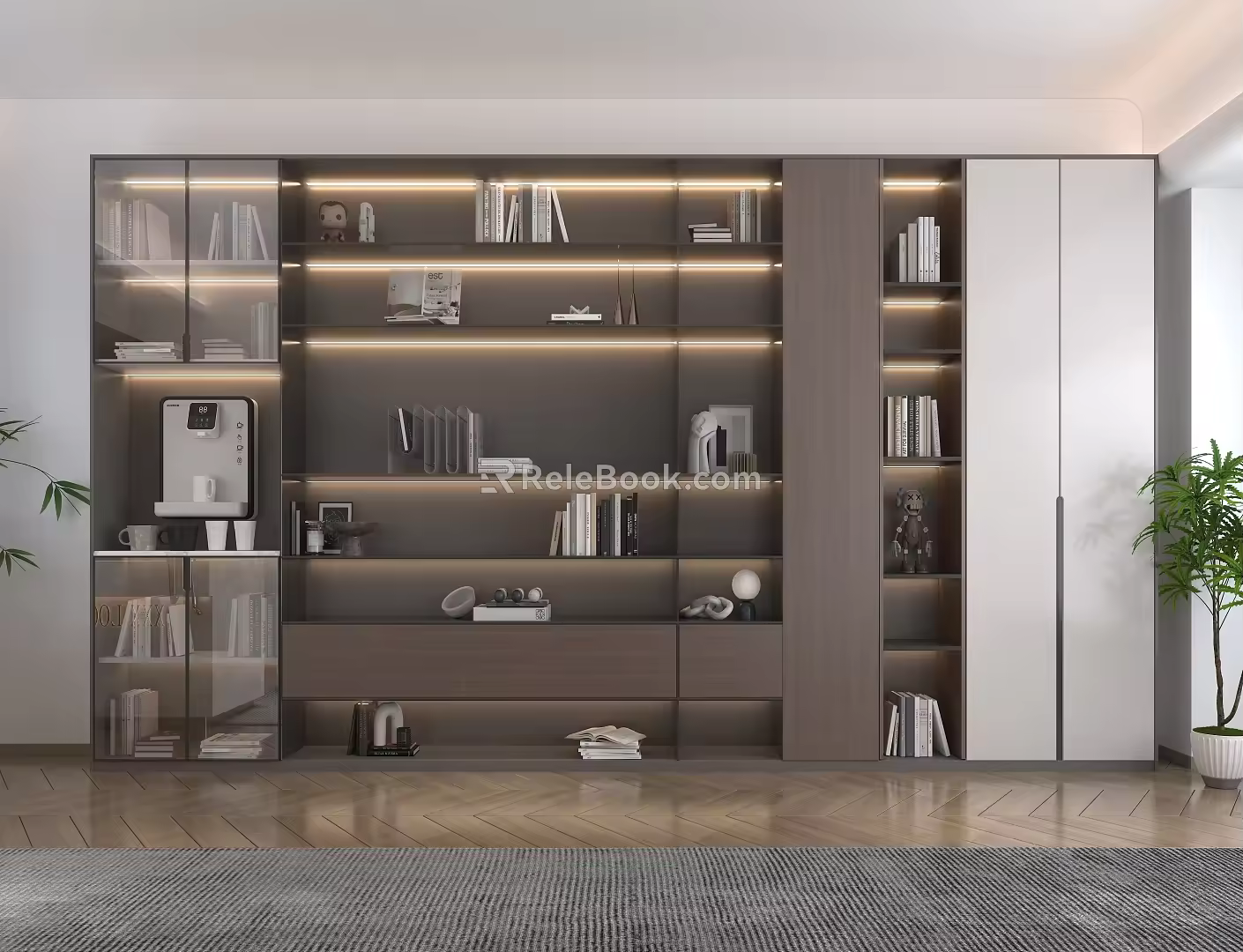 Bookcase 3d model