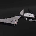 Drones Military Drones Check and Hit Integrated Drones 3d model