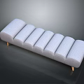 Modern Gray Long Sofa With Multiple Cushions And Stylish Wooden Legs Design
