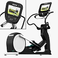 Advanced Elliptical Trainer With Digital Display And Ergonomic Design Features
