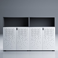 Locker File Cabinet 3d model