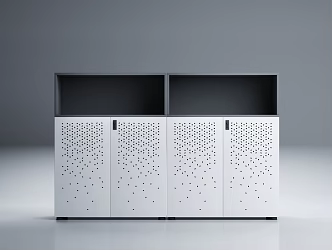 Locker File Cabinet 3d model