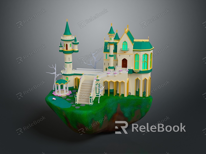 Game Environment Game Scene Fairy Tale Scene Fairy Tale Magic Scene Magic Item Fantasy Scene model