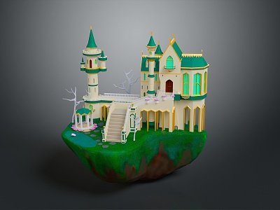 Game Environment Game Scene Fairy Tale Scene Fairy Tale Magic Scene Magic Item Fantasy Scene model