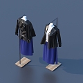 Model Costume Model Props 3d model