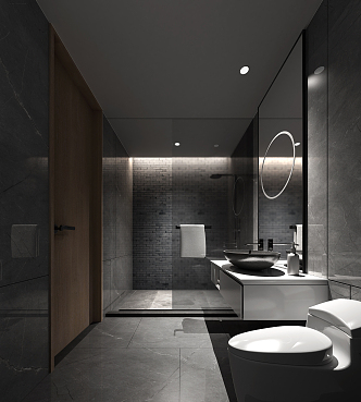 Hotel Toilet Modern Toilet 3d model