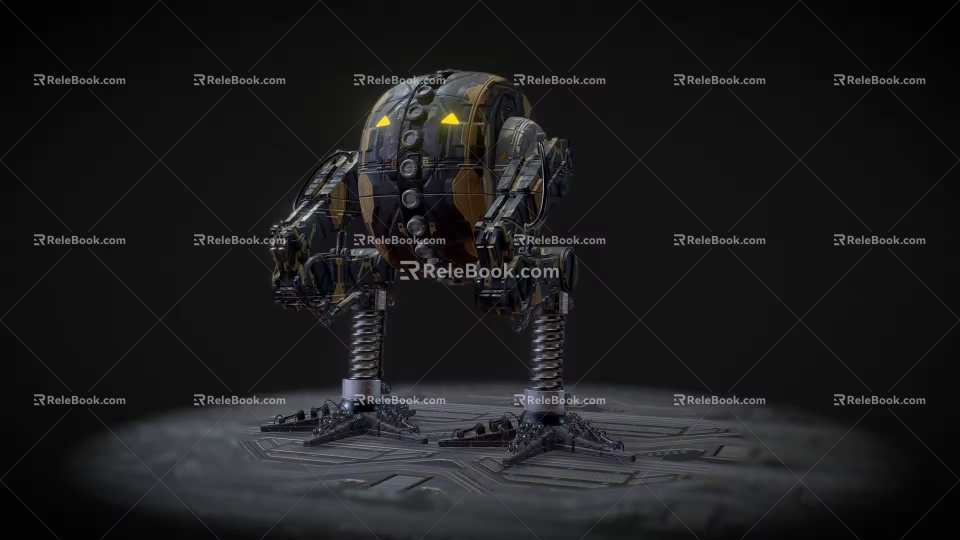 Modern Robots 3d model