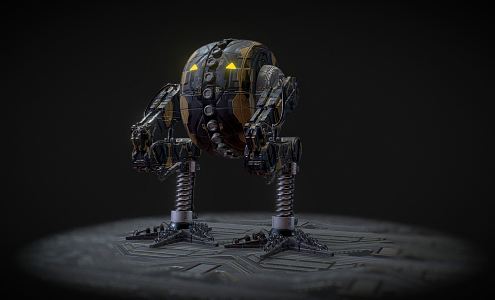 Modern Robots 3d model