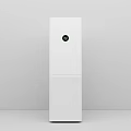 Modern White Vertical Air Purifier with Sleek Design as Household Electrical Appliance