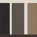 Dark Black Gray And Light Wood Wall Panels With Vertical Stripes For Interior Design