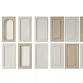 Various Decorative Wall Panels With Different Styles And Color Options For Home 3d model