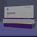 Elegant Purple White Ornamental Decor Set With Decorative Box And Icon Design