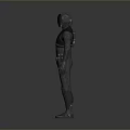 Robot Assistant Small Robot Butler Robot Butler Figure Game Figure 3d model