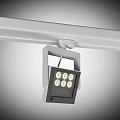 Modern Square Downlight Spotlight Featuring Multiple LED Bulbs For Ceiling Mounting 3d model