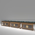 New Chinese Jewelry Cabinet 3d model