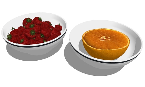 Fruit 3d model